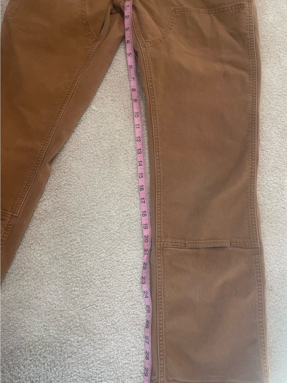 CARHARRT Ashland Bib Overalls OR6001 Brown S 4-6 - Picture 11 of 16